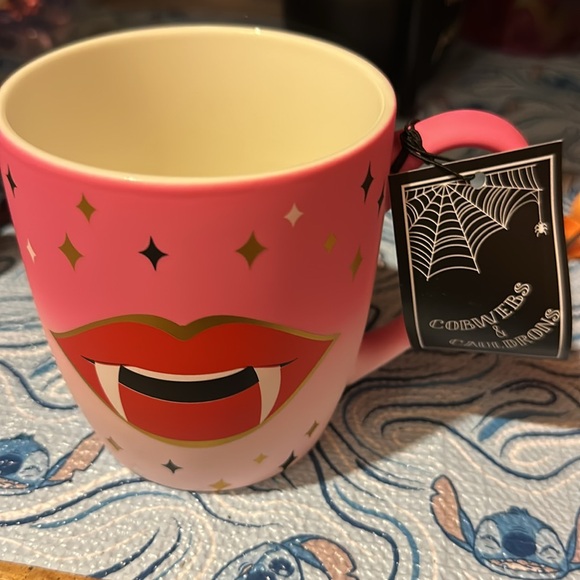 Cute Pink Halloween Inspired Mug - Picture 2 of 2